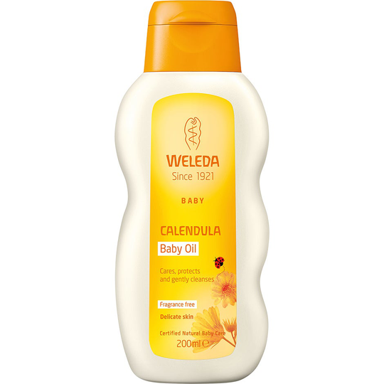 Weleda Calendula Baby Oil, 200 ml Weleda Hudkräm för barn