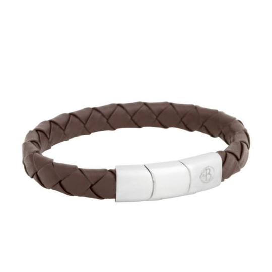 Leonard Leather Bracelet Brown