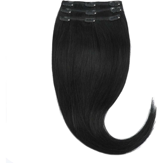 Rapunzel of Sweden Clip-on set 3 pieces 60 cm 1.0 Black