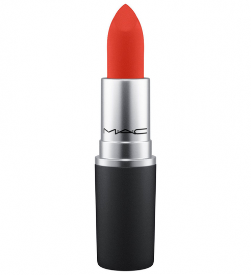 MAC Cosmetics Powder Kiss Lipstick Style Shocked!