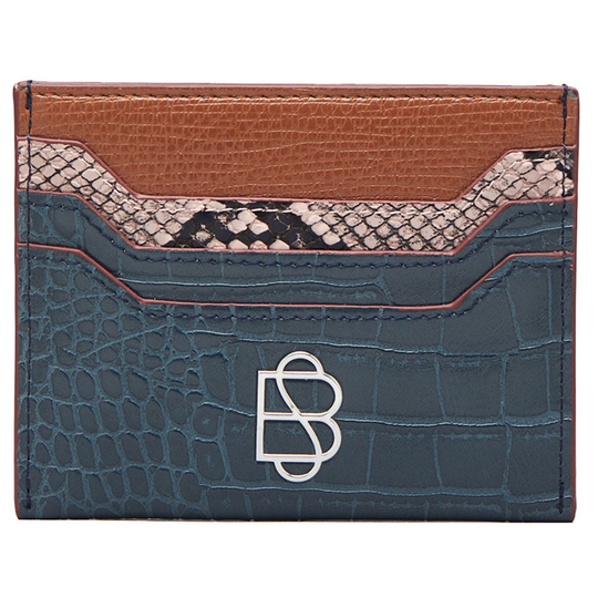 Kasia Card Holder Dress Blue, Becksöndergaard Plånböcker
