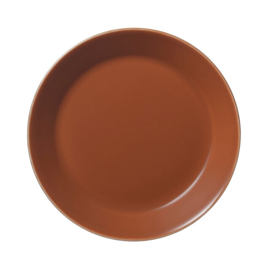 Teema tallrik 17cm vintage brun