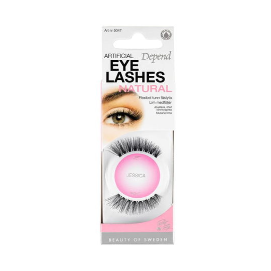 Natural Artificial Eyelashes Jessica