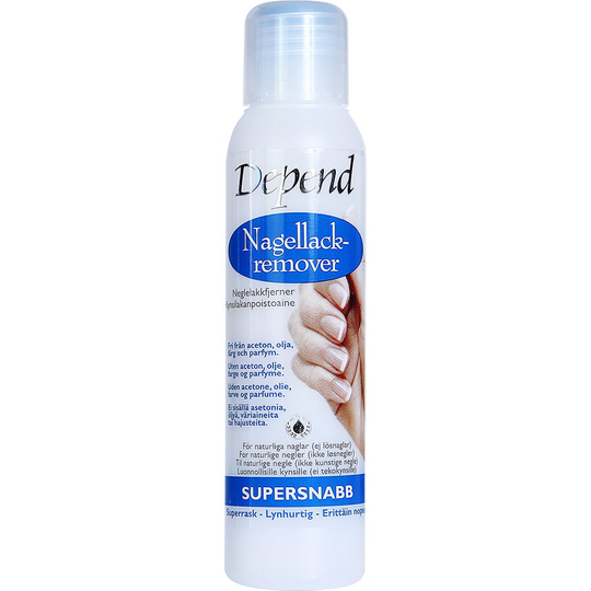 Depend Nagellackremover Supersnabb, 35 ml Depend Nagellacksremover