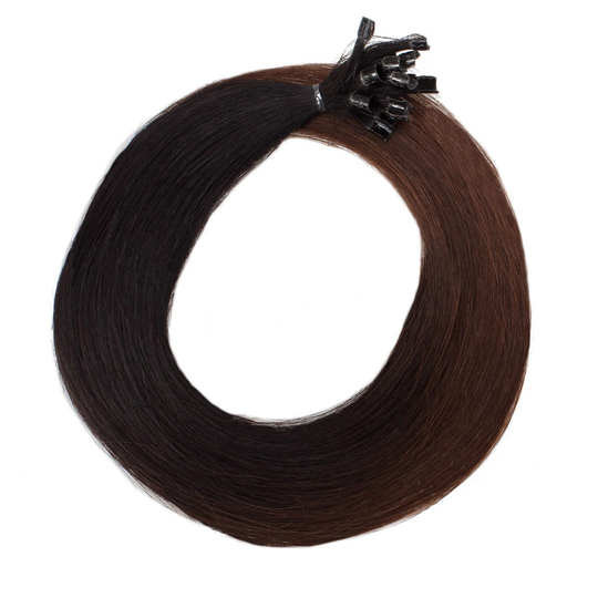 Rapunzel of Sweden Nail Hair Original Straight 50 cm O1.2/2.0 Black Br