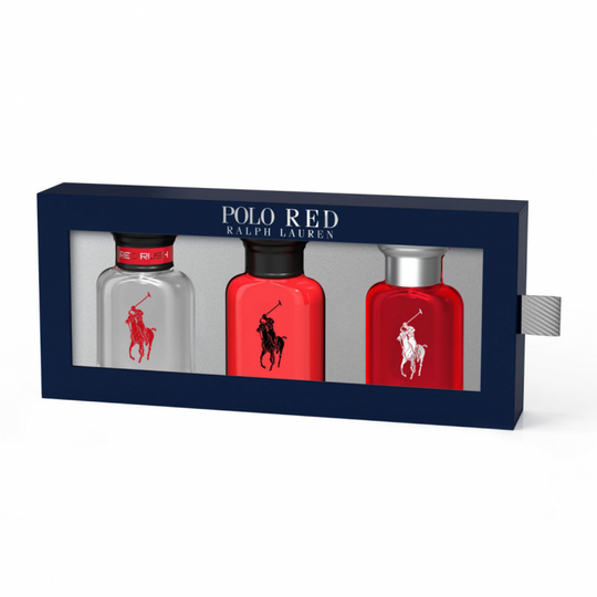 Ralph Lauren Polo Red Trio Set Xmas
