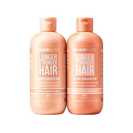 Hairburst Schampo & Balsam Torrt & Skadat Hår 350 + 350 ml