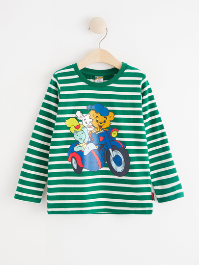 Långärmad topp med Bamse