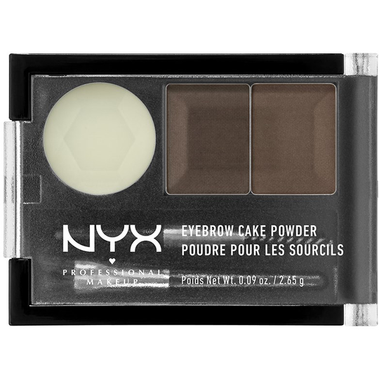 NYX PROFESSIONAL MAKEUP Eyebrow Cake Powder Darkbrown/Brown
