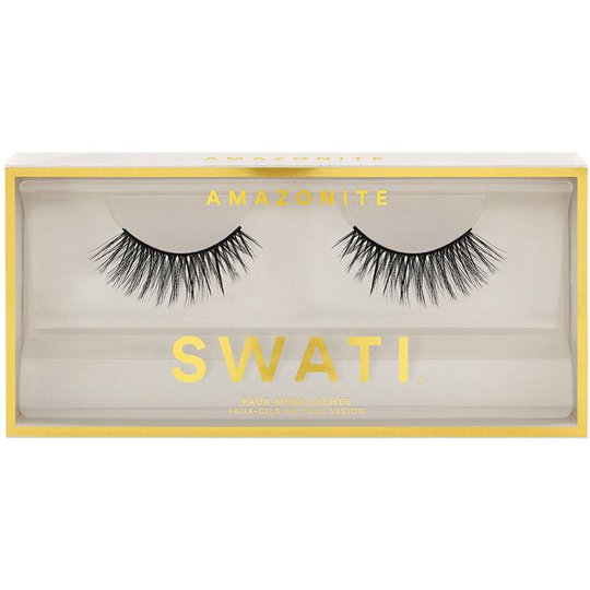 Faux Mink Lashes Amazonite, Swati Lösögonfransar