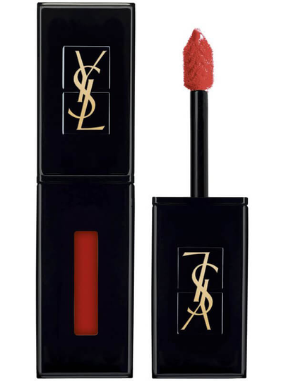 Yves Saint Laurent Vernis À Lèvres Vinyl Cream Liquid Lipstick Orange Electro 406