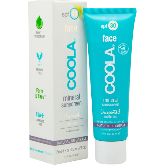 COOLA Mineral Face SPF 30 Matte Tint Unscented 50 ml