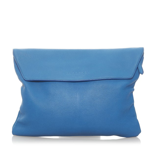 Burberry Leather Clutch Bag