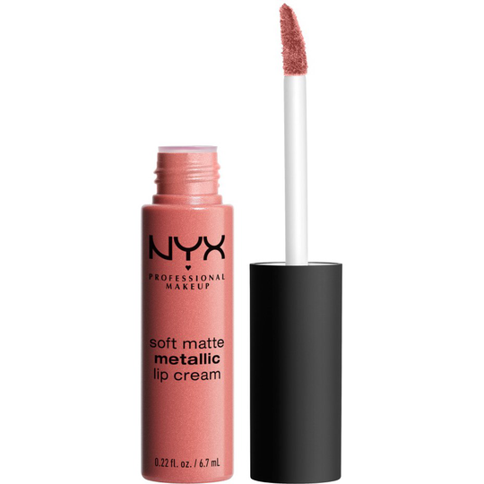 NYX PROFESSIONAL MAKEUP Soft Matte Metallic Lip Cream Cannes