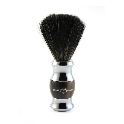 Shaving Brush, Black Synthetic Fibre