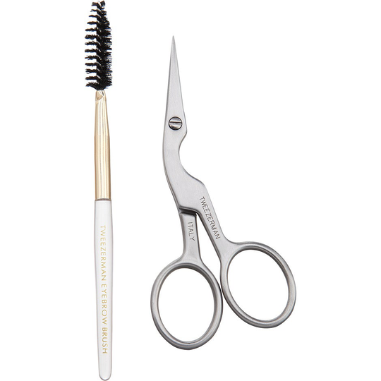 Brow Shaping Scissors & Brush, Tweezerman Ögonbrynspenna