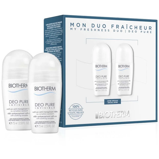 Deo Pure Invisible Roll on Value Set, 150 ml Biotherm Hudvård