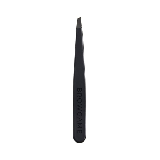 Signature Tweezer Slanted - Soft Touch - Blackout