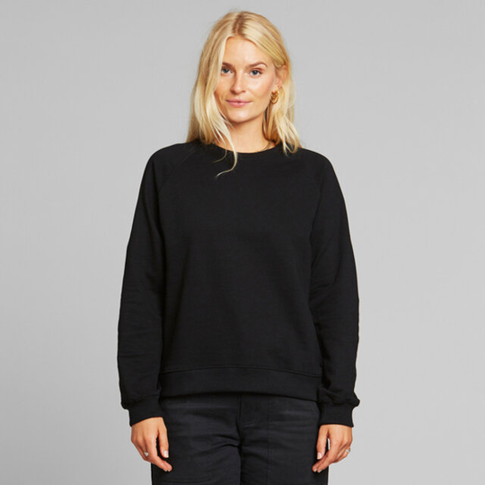 Sweatshirt Ystad Raglan Base Black