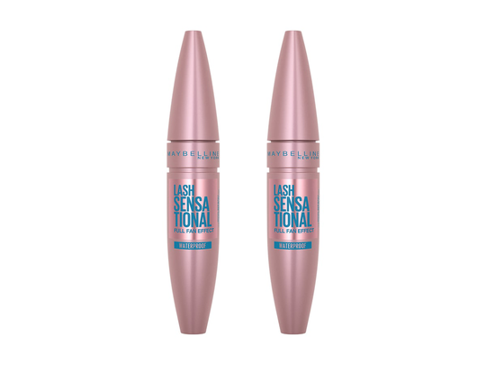 Lash Sensational Waterproof Mascara 2-pk, Maybelline Mascara