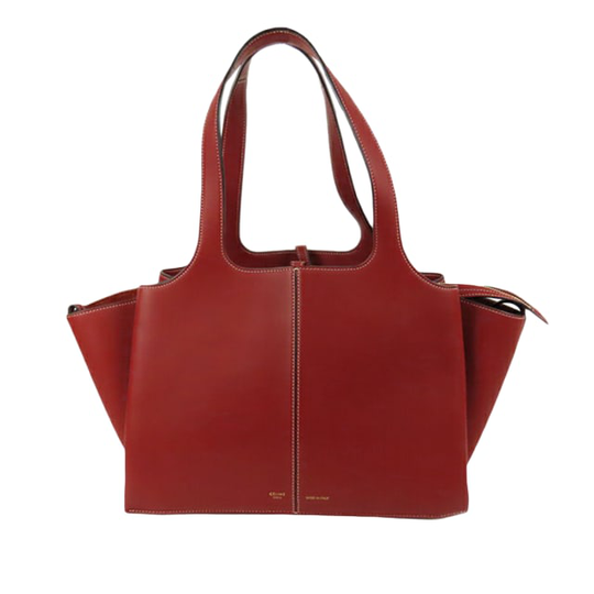Celine Trifold Leather Tote Bag