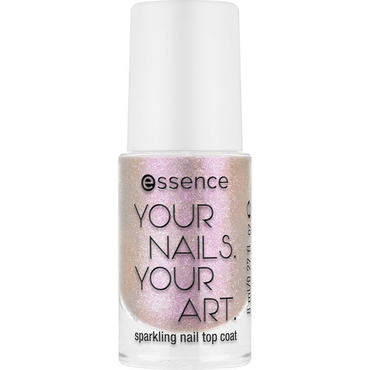 essence Your Nails. Your Art. Sparkling Nail Top Coat 01