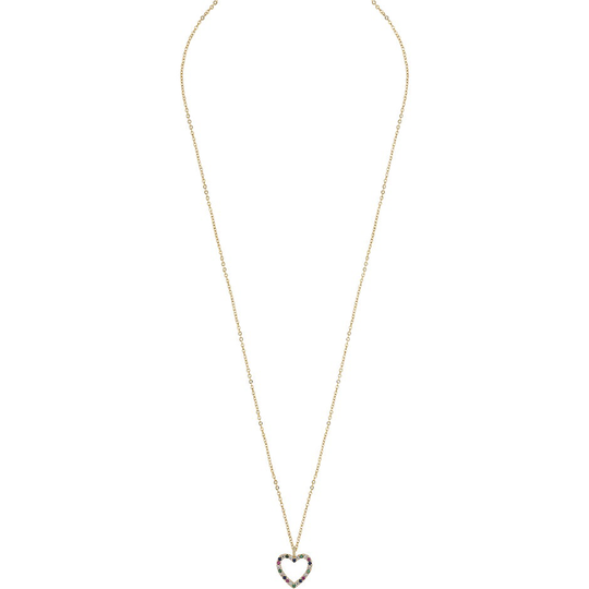 Valentina pendant neck 42 g/mix blue, Snö of Sweden Halsband