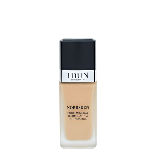 IDUN Minerals Liquid Mineral Foundation Norrsken Svea Warm Medium 30 ml