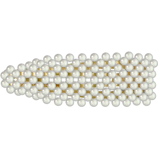 LYKO Barrette White Pearl