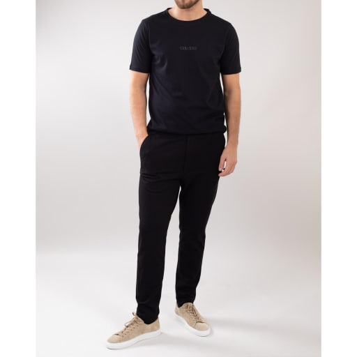 Nico Rubber Print Tee - Black