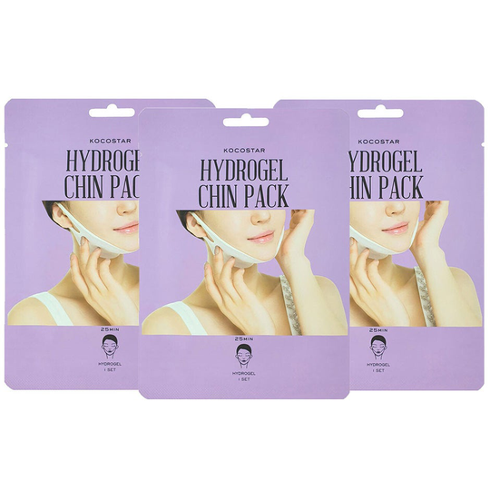 Hydrogel Chin Pack Trio, Kocostar Hudvård