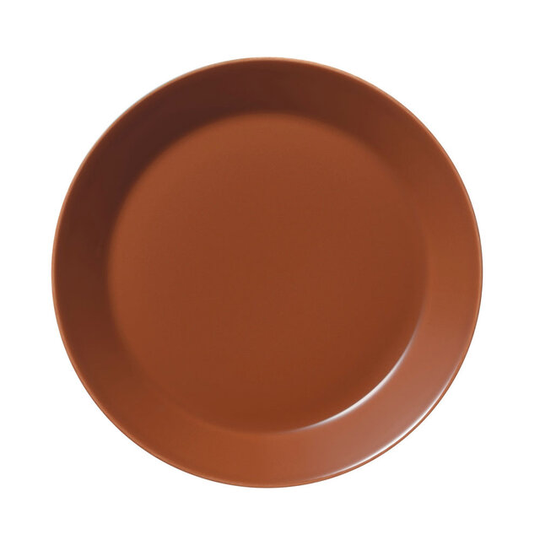 Teema tallrik 21cm vintage brun