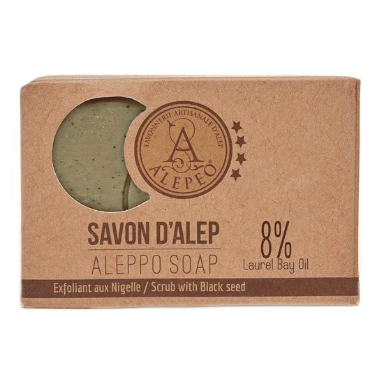 Aleppo 8% scrub/Peelingtvål