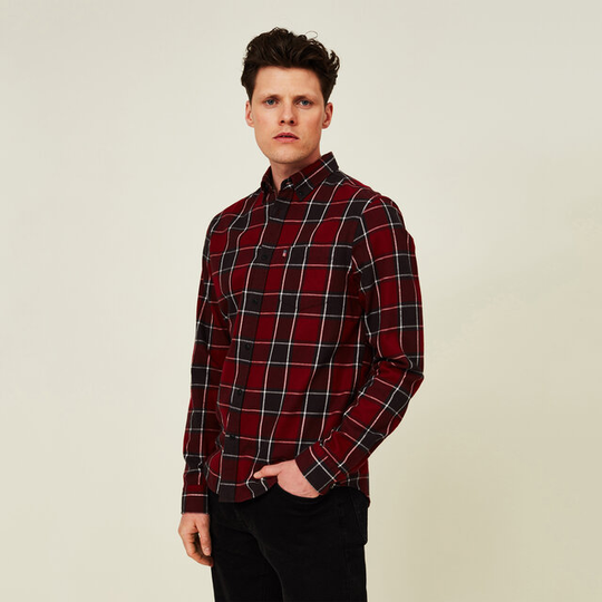 Peter Lt Flannel Checked Shirt