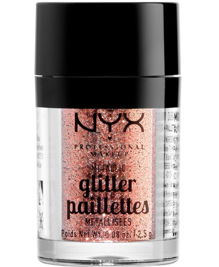 NYX Professional Makeup Metallic Glitter - Dubai Bronze