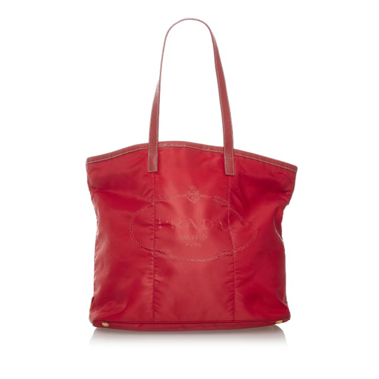 Prada Tessuto Canapa Tote Bag