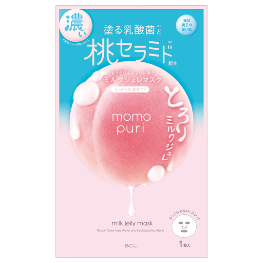 Momopuri Milk Jelly Mask 22 ml