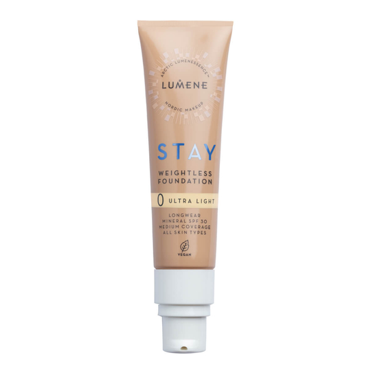 Lumene Stay Weightless Foundation SPF 30 0 Ultra Light