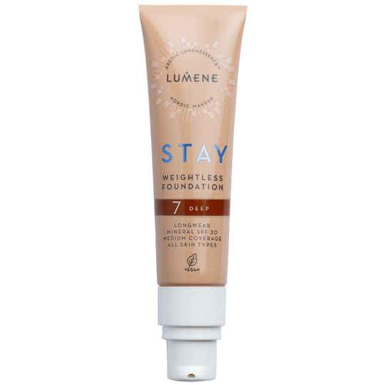 Lumene Stay Weightless Foundation SPF 30 7 Deep