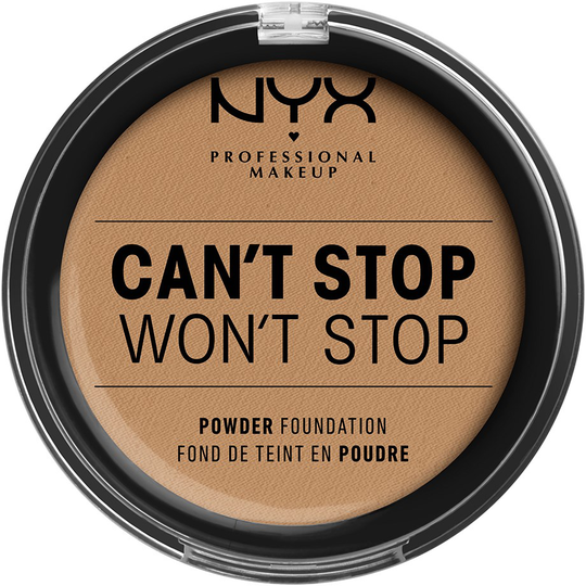 NYX PROFESSIONAL MAKEUP Can't Stop Won't Stop Powder Foundation Carame