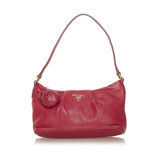 Prada Leather Baguette