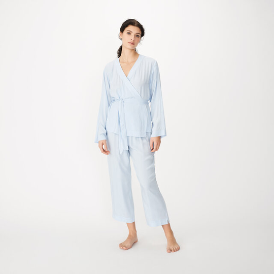 Tvådelad pyjamas i viskos ELLEN