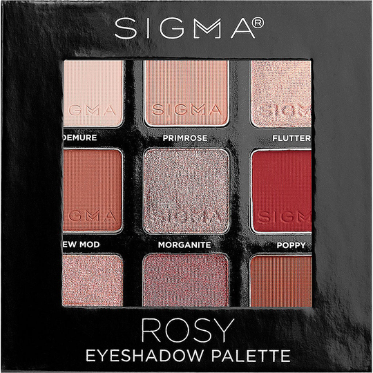 Fiery Eyeshadow Palette, Sigma Beauty Ögonskuggspalett