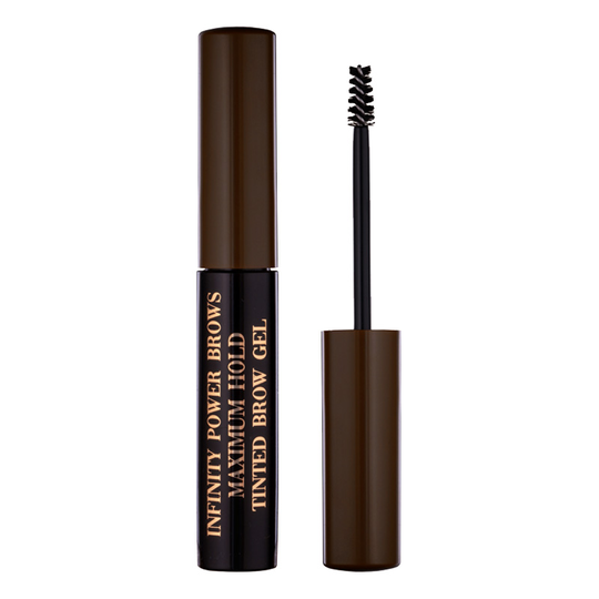LH cosmetics Infinity Power Brows Maximum Hold Tinted Brow Gel Dark Brown