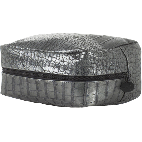 LULU'S ACCESSORIES Beauty Toilet Bag Shimmery Black
