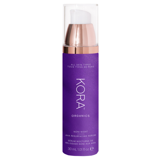 KORA Organics Noni Night AHA Resurfacing Serum (30ml)