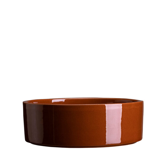 Krukfat - The Hoff Pot GLAZED Rusty Red, 18 cm