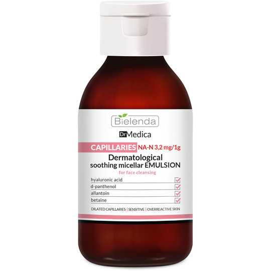 Bielenda DR MEDICA CAPILLARY SKIN Dermatologic anti-redness face clean