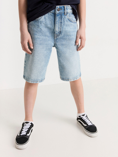 VILGOT Vida denimshorts med normalhög midja