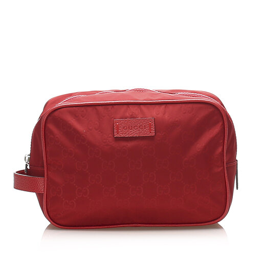 Gucci Gg Nylon Pouch